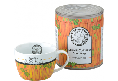 Mackie's Soup Classics Carrot & Coriander Soup Mug Gift Set with Recipe